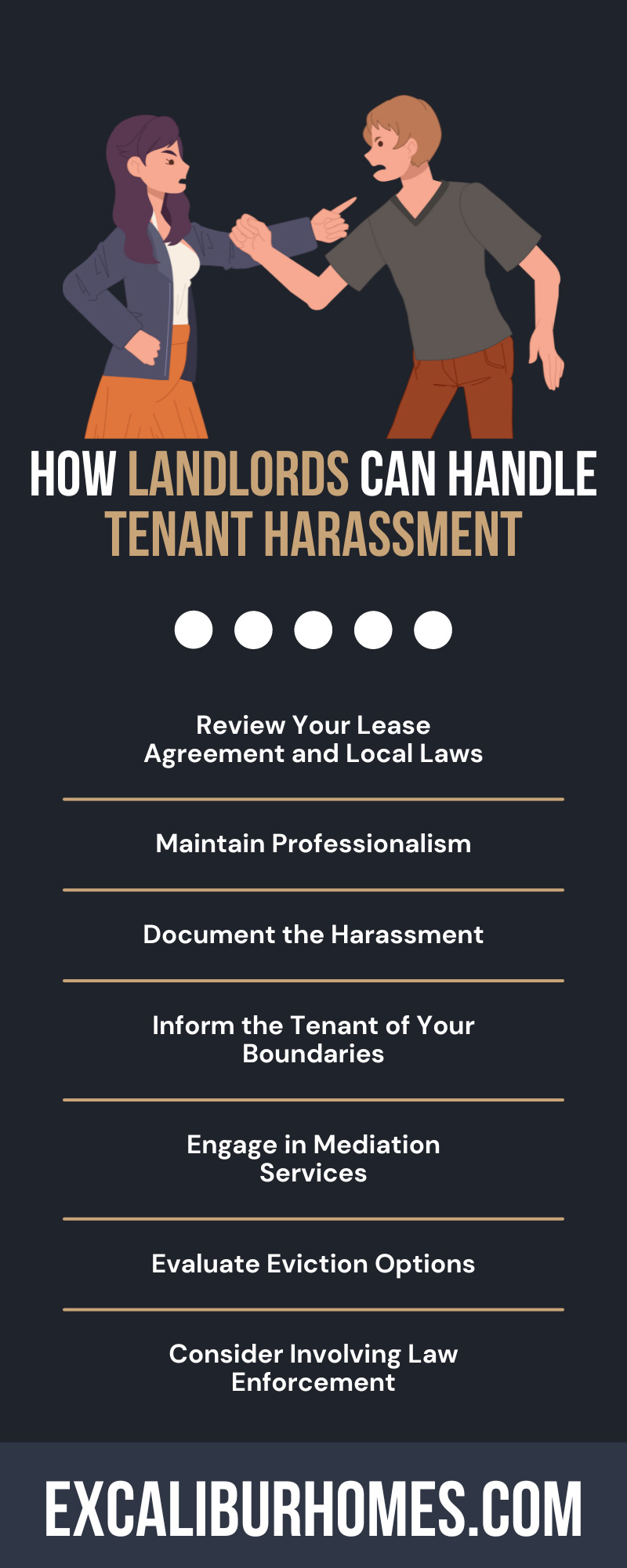 How Landlords Can Handle Tenant Harassment