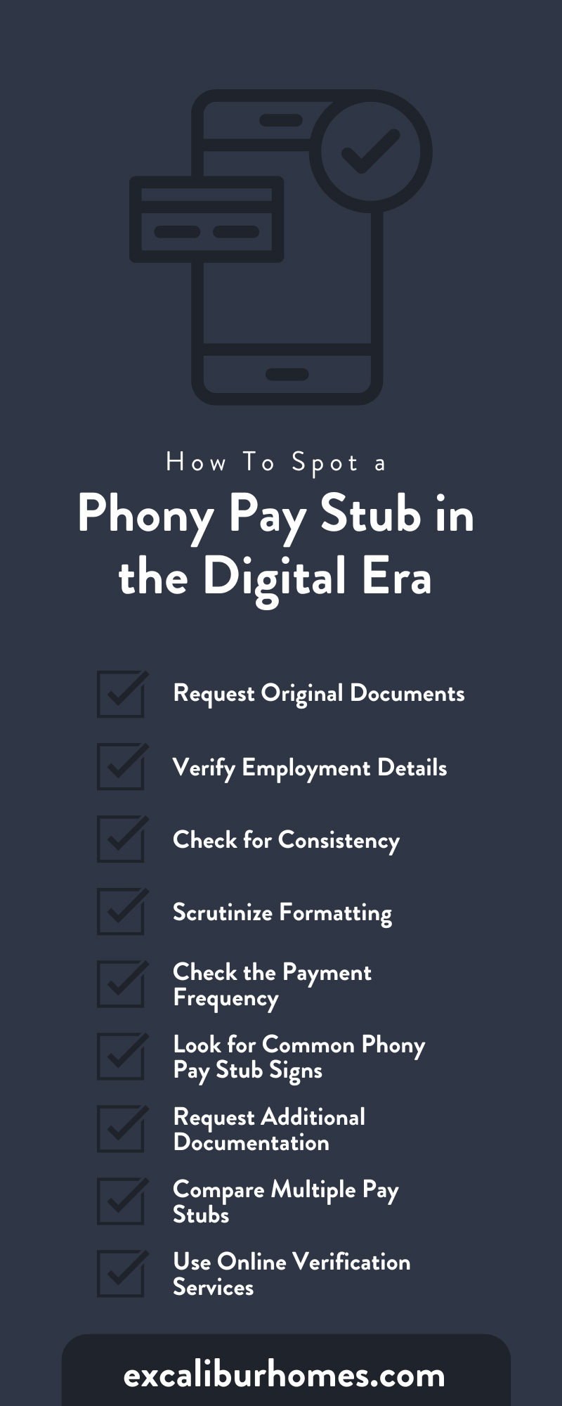 How To Spot a Phony Pay Stub in the Digital Era 